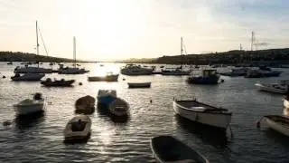 Teignmouth Back Beach Sunset - 4K