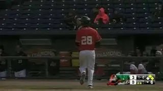 Trinkwon singles in Great Lakes' only run