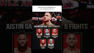 Justin Gaethje&rsquo;s Last 5 Fights Before UFC 324!