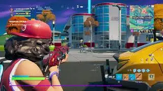fortnite vitoria royale,matando o utimo jogador em uma escope