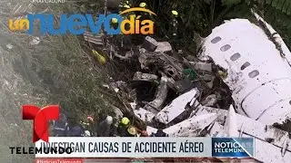 Investigan causas del accidente a&eacute;reo del Chapecoense | Un Nuevo D&iacute;a | Telemundo