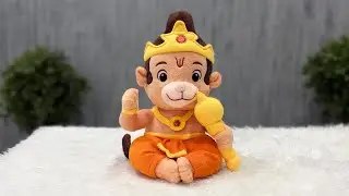 Hanuman Ji Mantra Chanting Plush Toy Unboxing | Devotional Toy for Babies & Kids | WonderBuddy