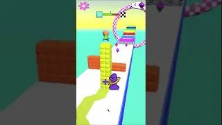 Cube surfer clone Gameplay