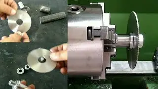 fazendo suporte para Serra 80mm, para usar no torno