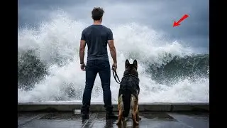 True Story: A Man and His K9 Faced a Tsunami to Save an Elderly Couple on a Broken Bridge