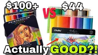 Testing the NEW Ohuhu Colored Pencils... Are They Actually GOOD?