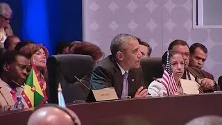 Remarks by President Obama at the First Plenary Session of the Summit of the Americas