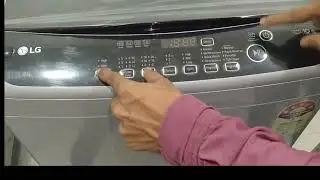 Lg top load washing machine test mode | test mode LG top load washing machine