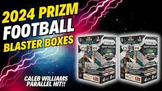 2024 Panini Prizm Football Blaster Box Break | Caleb Williams Parallel Hit!!