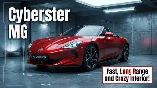 The 2026 MG Cyberster Brings a WIDE Fighter Jet Interior! [Full Specs] [4K]