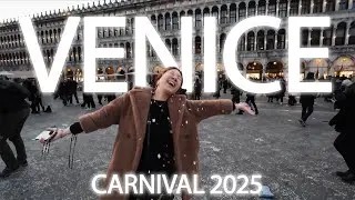 Venice Carnival 2025 Vlog: Masks, Costumes, and Magical Streets of Italy