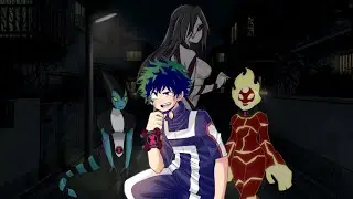 Un héroe distinto (BNHA x Chaquetrix) Izuku con el chaquetrix