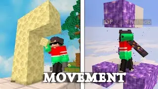Minecraft's Hardest Parkour Movements and BLOCK placement 