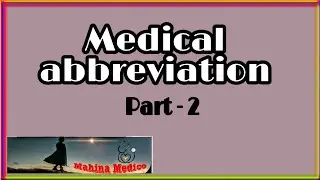 Medical abbreviation- BBF, BD, TW, QAM, QPM, Q4H, PRN