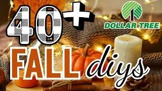 40+ COZY FALL Dollar Tree DIY Crafts You&rsquo;ll Want To Make This Year!