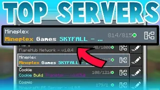 TOP 5 MCPE SERVERS [Minecraft PE 1.0.5] // top minecraft pe server [1.0.5]