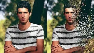 How to get Dispersion effect using Picsart | Picsart Android Image Editing | #11