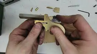 Самодельные пистолеты Derringers 22LR из листового металла, версия 3