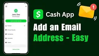 How to Add Email Address to Cash App | Add Second Email