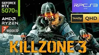 KILLZONE 3 | RPCS3 Emulator 2026 | RTX 5070 Ti + R7 9800X3D | Best Settings | 1440p 60fps