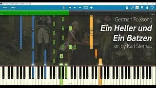 Ein Heller und ein Batzen (piano arr. by Karl Sternau for 4 hands)