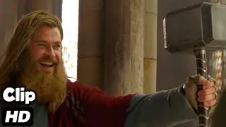 Thor & Rocket Retrieving Reality Stone Scene Hindi Thor Meet Mom Avengers Endgame Movie Clip 4K HD
