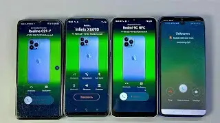 Incoming call & Redmi 9C NFC & Redmi A2+& Realme C21-Y& INFINIX X669D