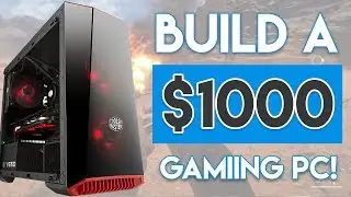 INSANE $1000 GAMING PC BUILD 2017! [4K 60FPS!]