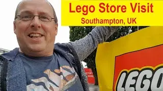 Lego Store Visit Southampton UK. Great gift with purchase available for spending over &pound;200 in store