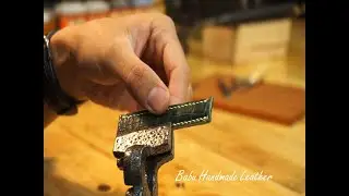 How to make a Full grain Alligator Watch Strap