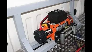 FORD TRANSIT MODS, RE WIRING MY SHODDY WINCH.