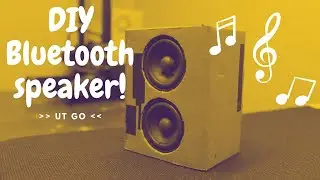 DIY Cardboard Bluetooth Speaker  | Ut Go