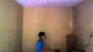 record breaking game of badminton alone in badminton ball bounce 96 bounce
