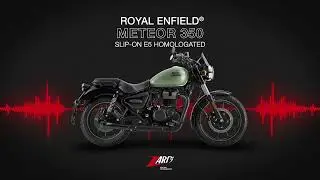 Zard for Royal Enfield Meteor 350 | Sound Slip-on E5 Homologated