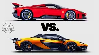 Ferrari F80 против McLaren W1 &mdash; какой гиперкар лучше?