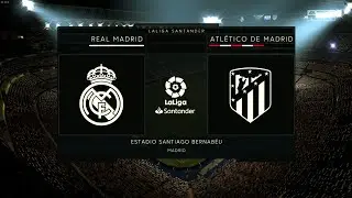 FIFA 21 Real Madrid vs Atletico Madrid PC gameplay | Retro FIFA HD 1080p | Madrid Derby
