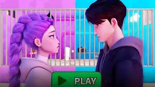 💜 RUMI & JINU PRISON RUN!(Obby)