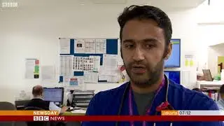 Indian doctors NHS on BBC World News