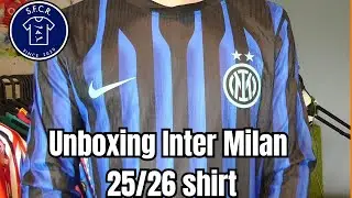 Unbox the NEW Nike Inter Milan 2025/26 home jersey with me [Messi110] #intermilan