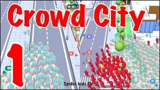 Crowd City Gameplay Walkthrough - High Score 1 (ios, Android)