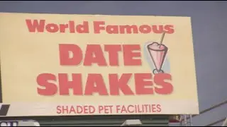 This stop off Arizona's I-8 serves up world famous date shake