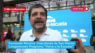Fernando Moreira Intendente de San Mart&iacute;n
