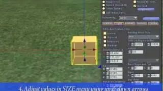 Resizing Objects : Quick Second Life Tutorial