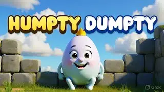 Simple)Humpty Dumpty 🥚 | Nursery Rhyme for Kids | Baby Songs | Preschool Learning