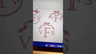 Custom Monogram Decal DIY with ! 🎀 #ad This was the perfect way to personalize the baby keepsake