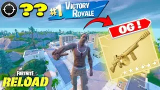 OG Fortnite Reload | *MYTHIC* Drum Gun (OG) | High Kill Gameplay | Keyboard & Mouse