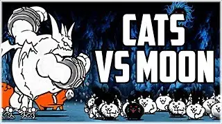 The Battle Cats | Basic Cats vs Moon Stages!