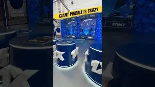 Интерактивный гигантский пинбол для #1xbet, идеи для стенда, мероприятия, производства.