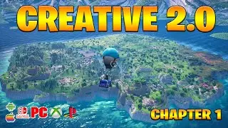 How To Play The OG MAP in FORTNITE CREATIVE 2.0! (Chapter 1 Map) Made By Atlas OG BR