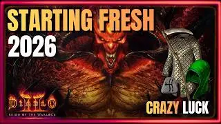 D2R - GETTING OUR CHAOS WARLOCK TO HELL ON DAY 1 OF NEW LADDER!? (STILL OP...)